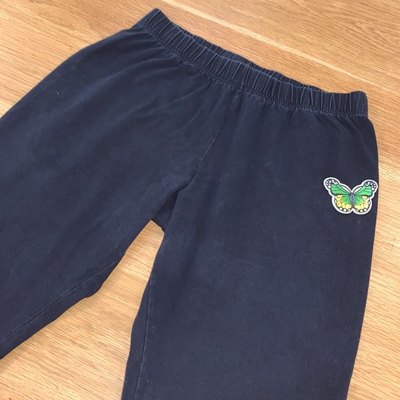 ROOTS~Wide Leg Medium Rise Crop Clam Digger Pants - Picture 3 of 11